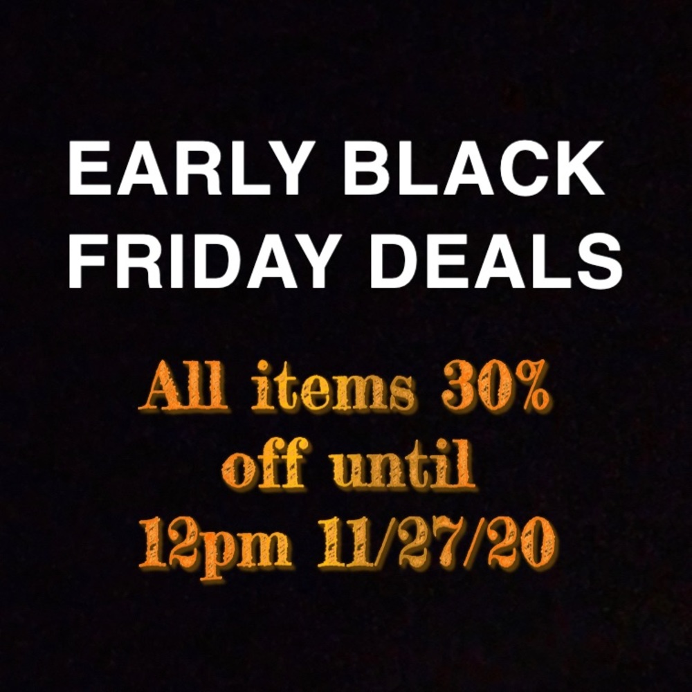 ALL ITEMS 30% OFF